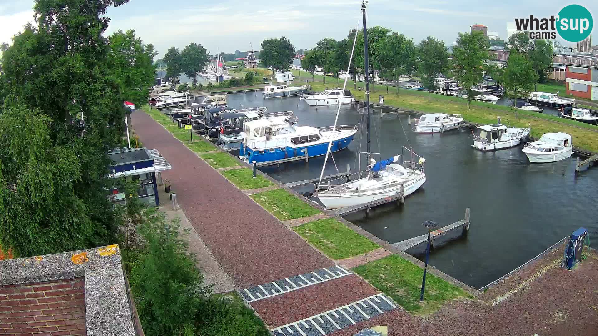 Camera en vivo Joure puerto – Molino de viento