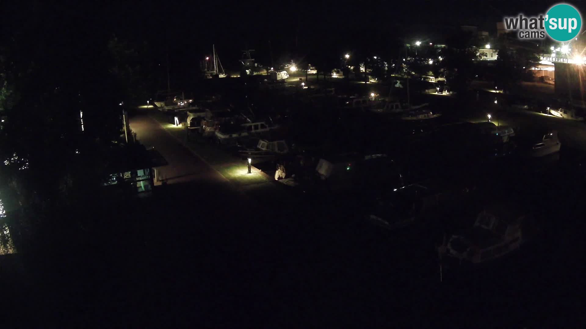 La marina di Joure livecam  – Vista del Mulino a vento