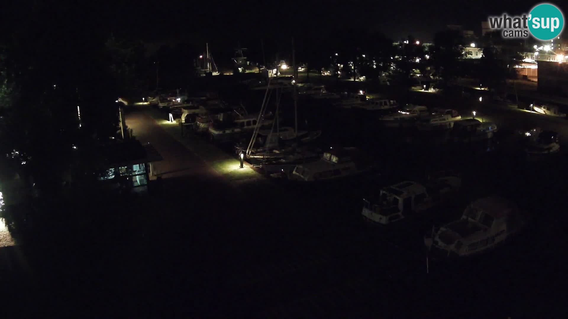 La marina di Joure livecam  – Vista del Mulino a vento