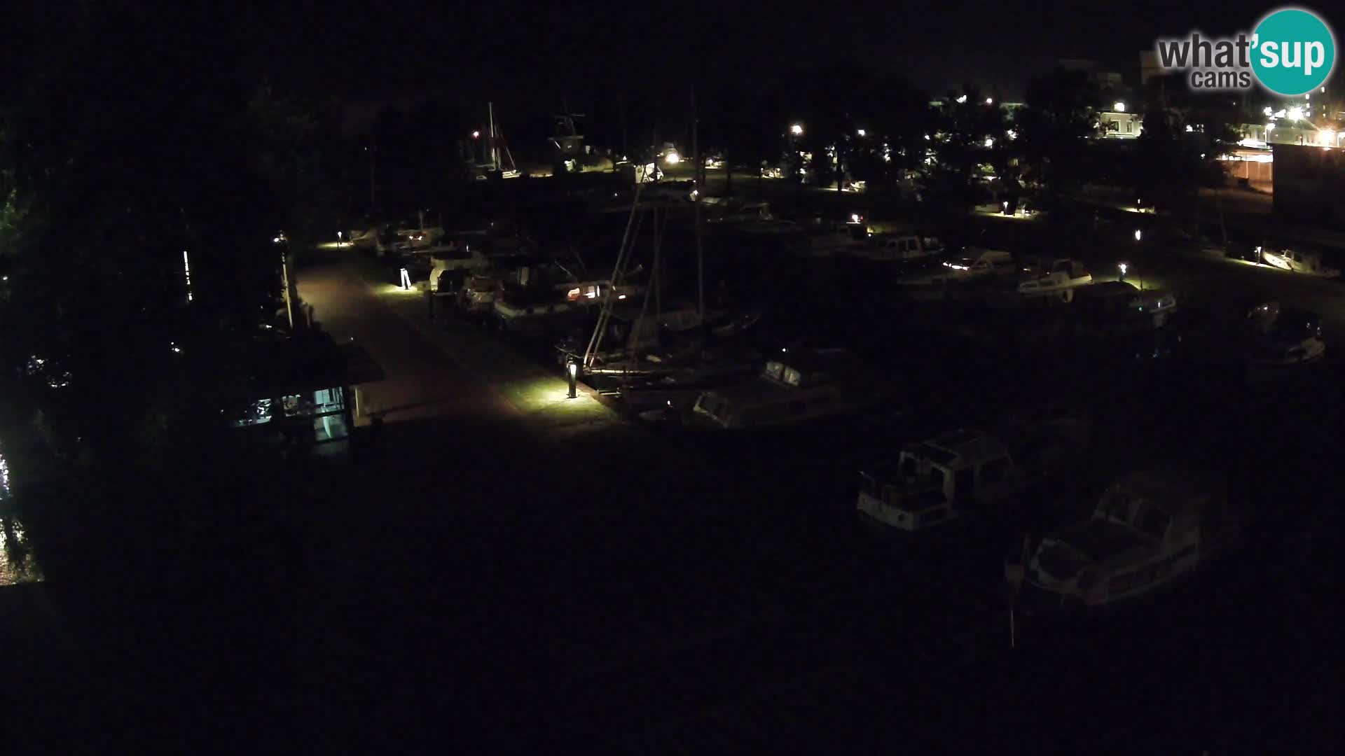 La marina di Joure livecam  – Vista del Mulino a vento