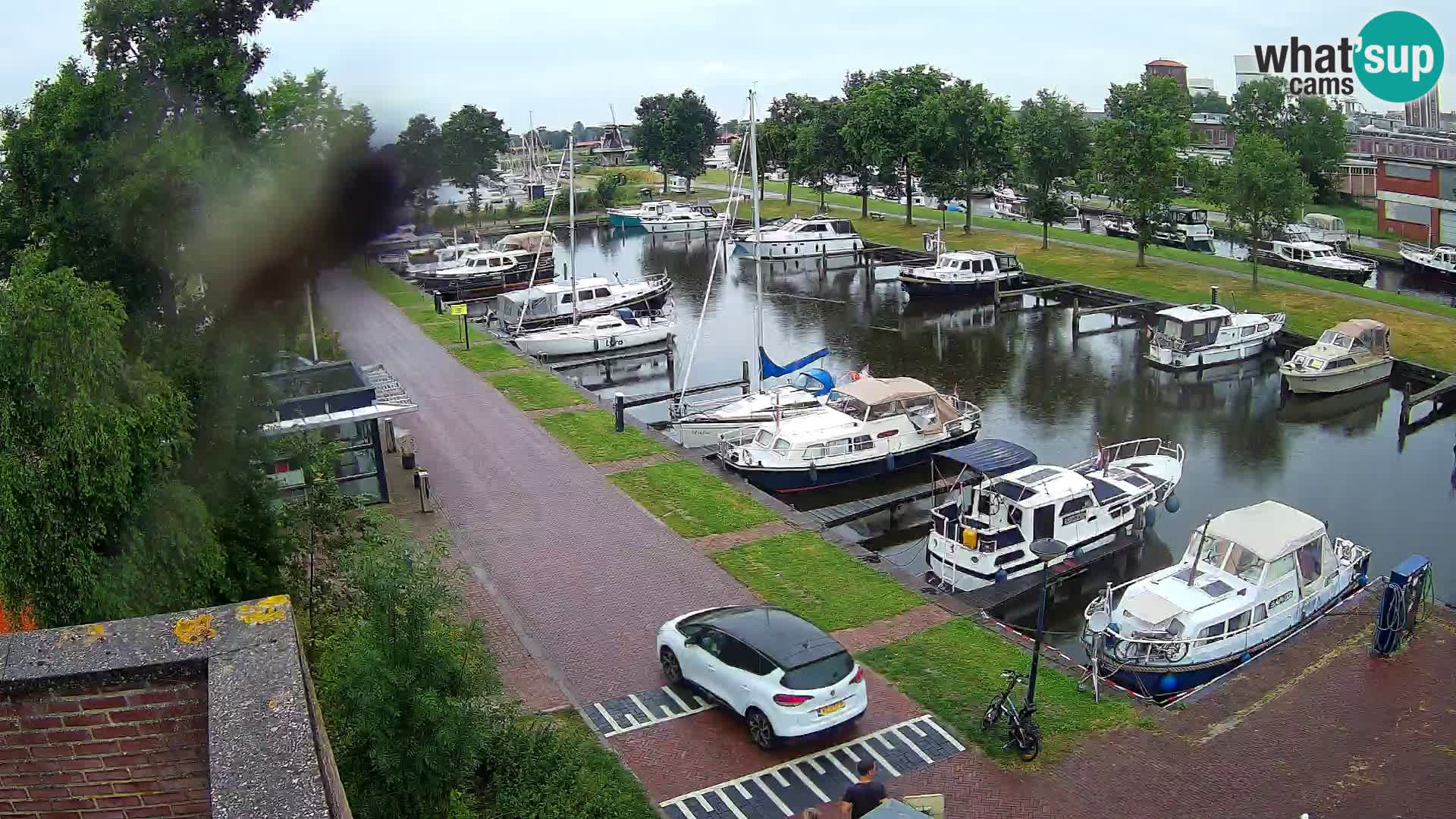 LIVE Joure Hafen webcam Windmühle