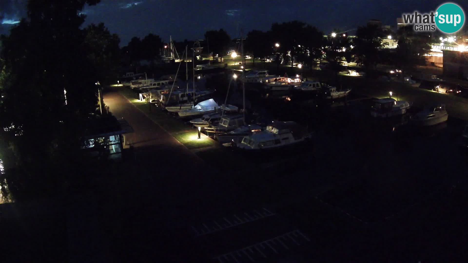 Le port de Joure webcam – vue du moulin à vent