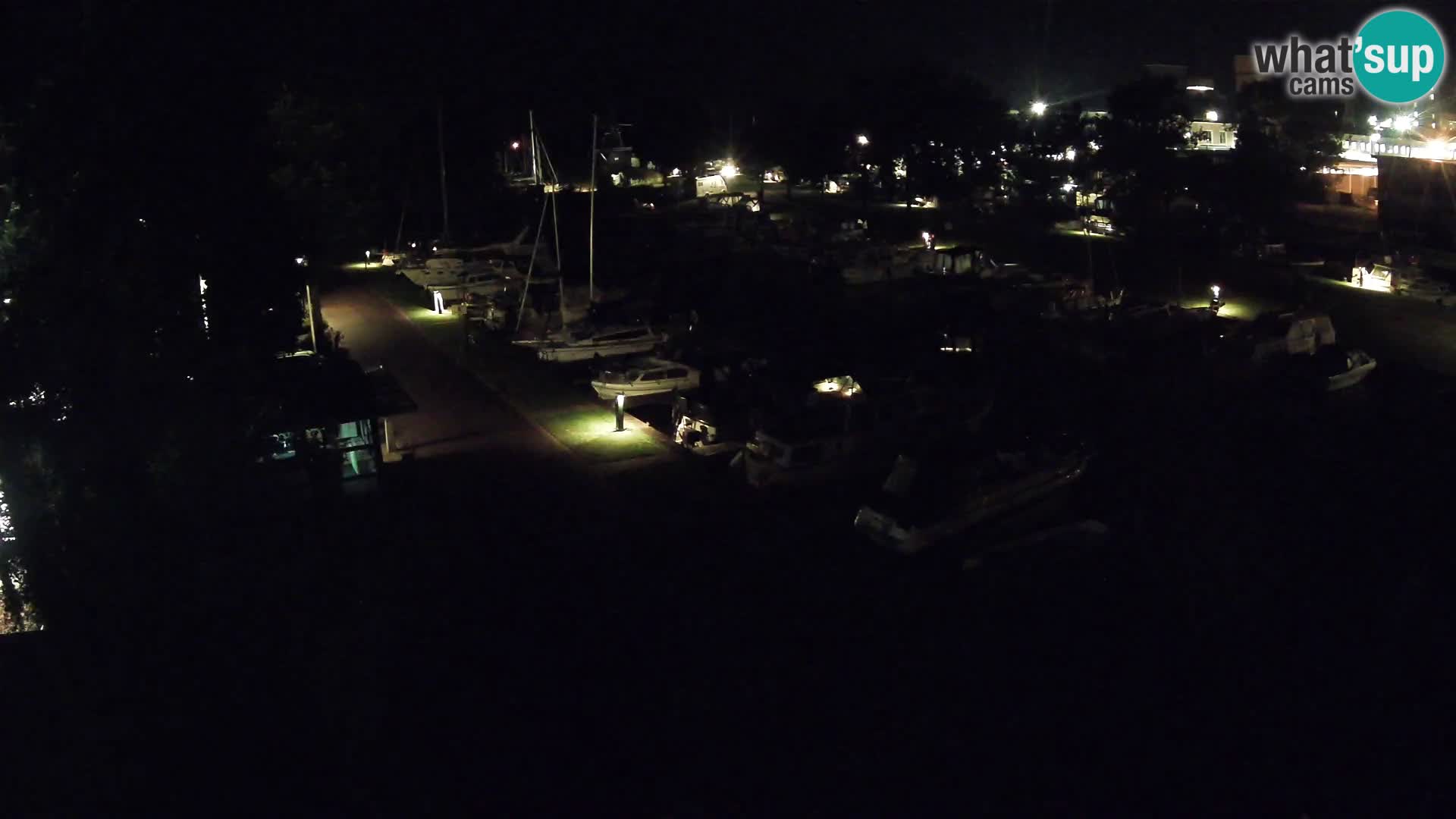 La marina di Joure livecam  – Vista del Mulino a vento
