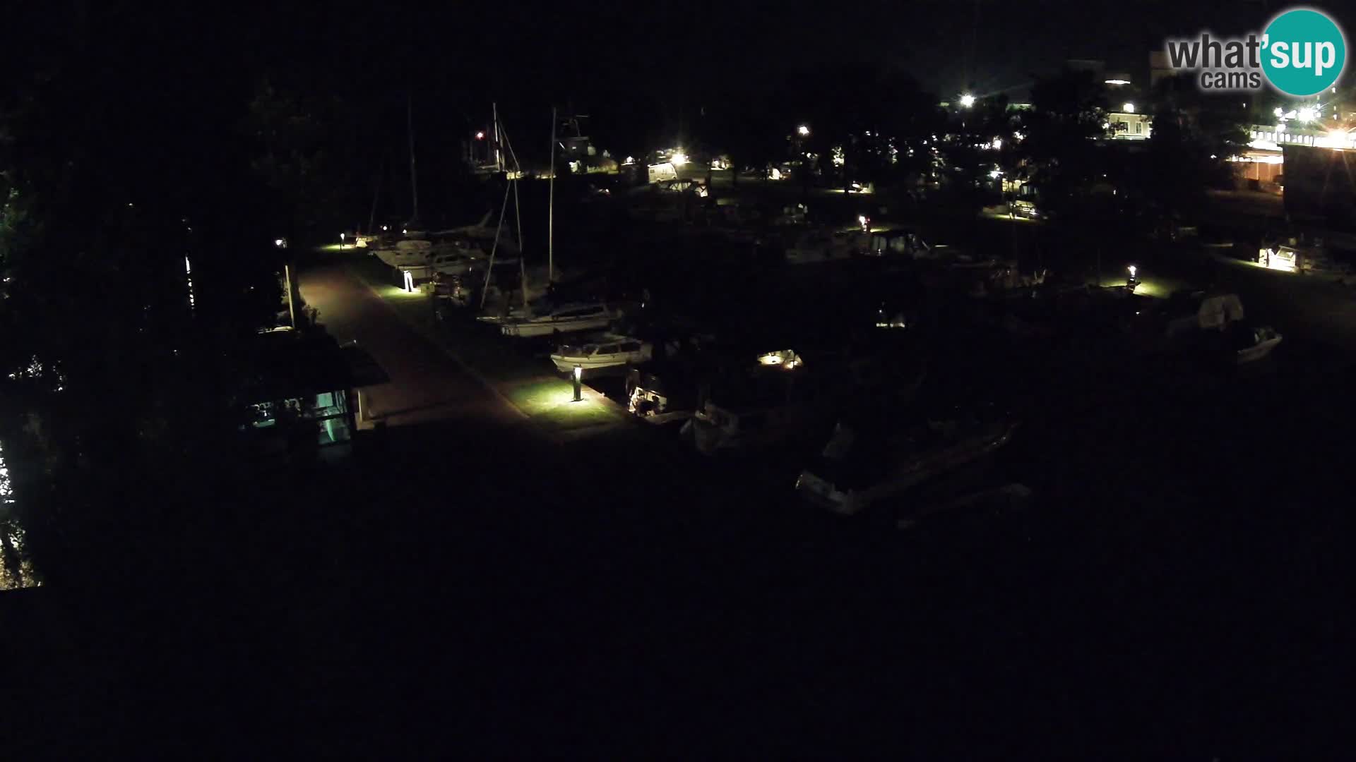 La marina di Joure livecam  – Vista del Mulino a vento