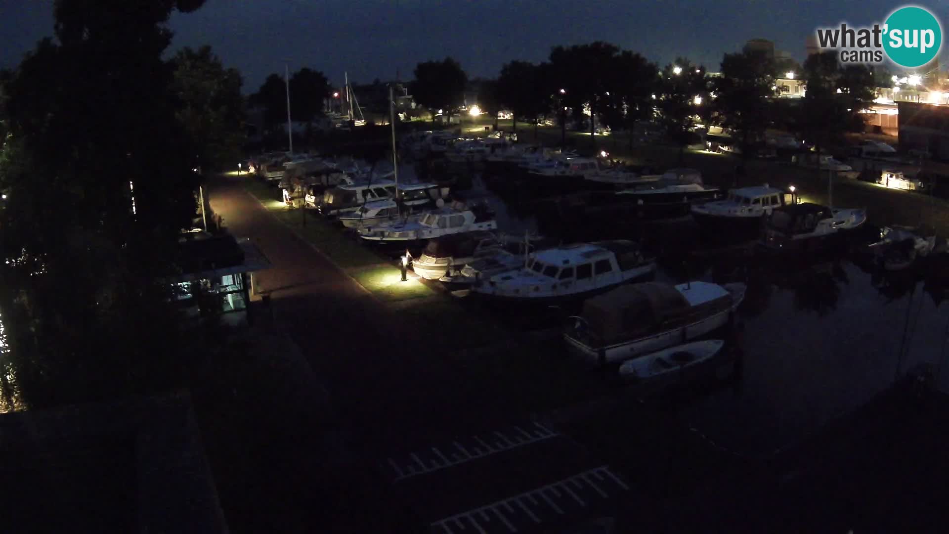 La marina di Joure livecam  – Vista del Mulino a vento