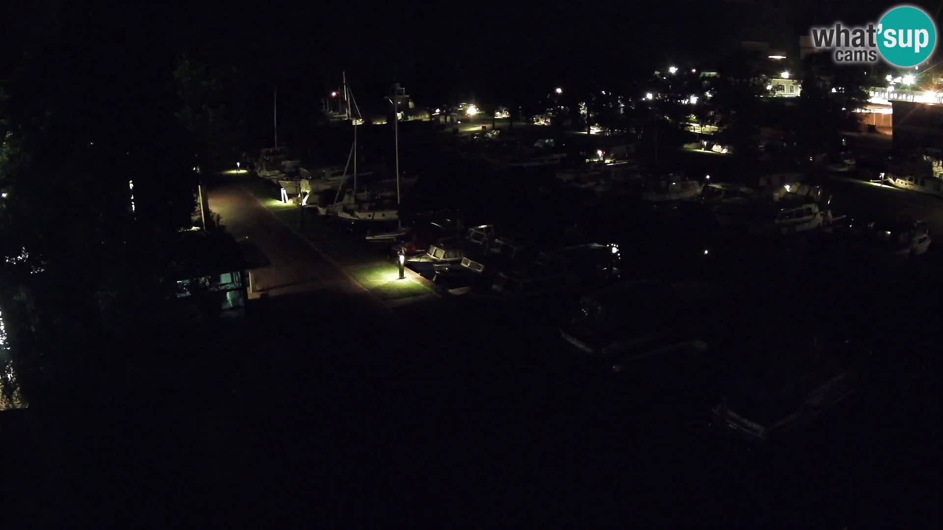 La marina di Joure livecam  – Vista del Mulino a vento