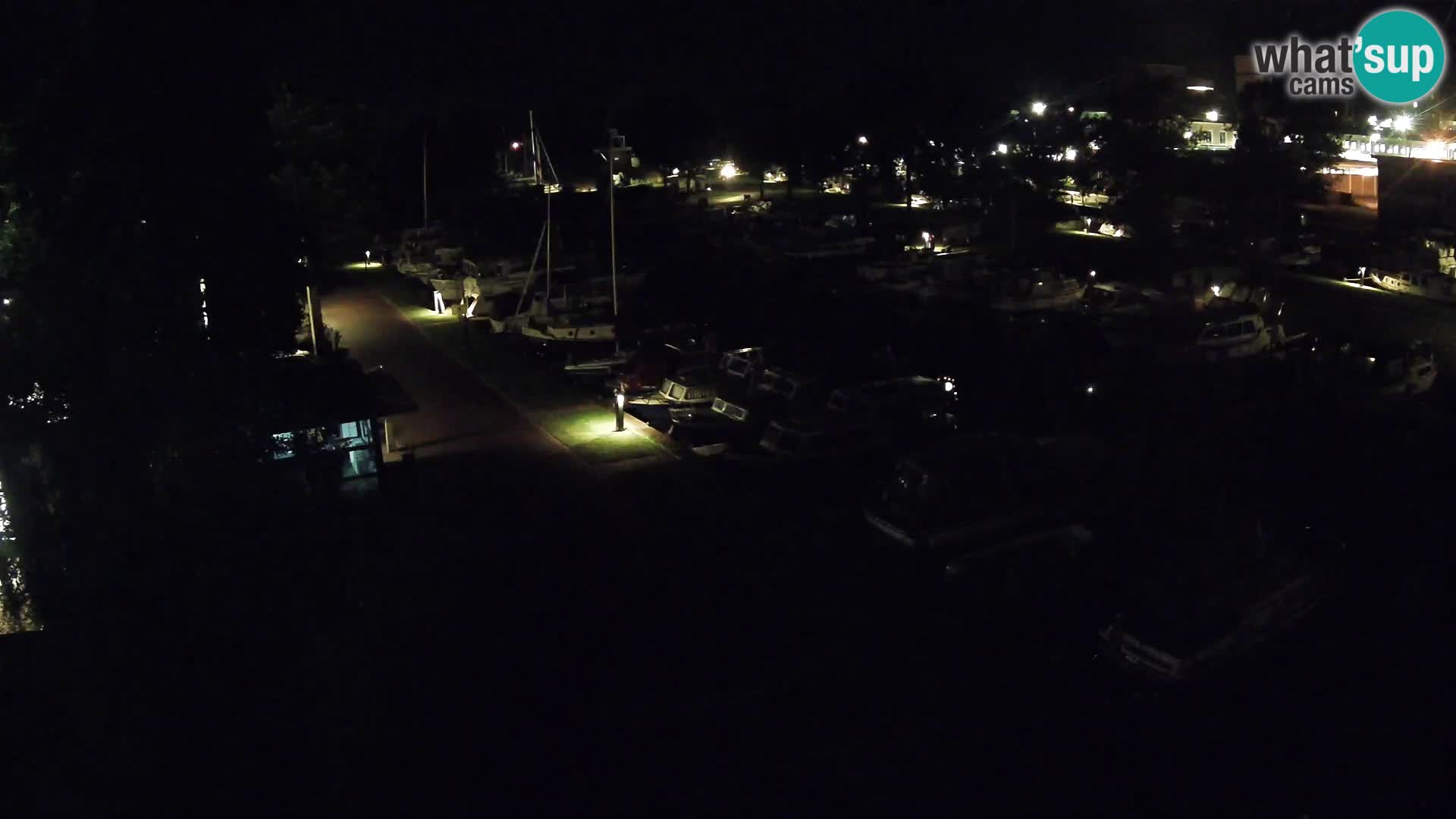 La marina di Joure livecam  – Vista del Mulino a vento