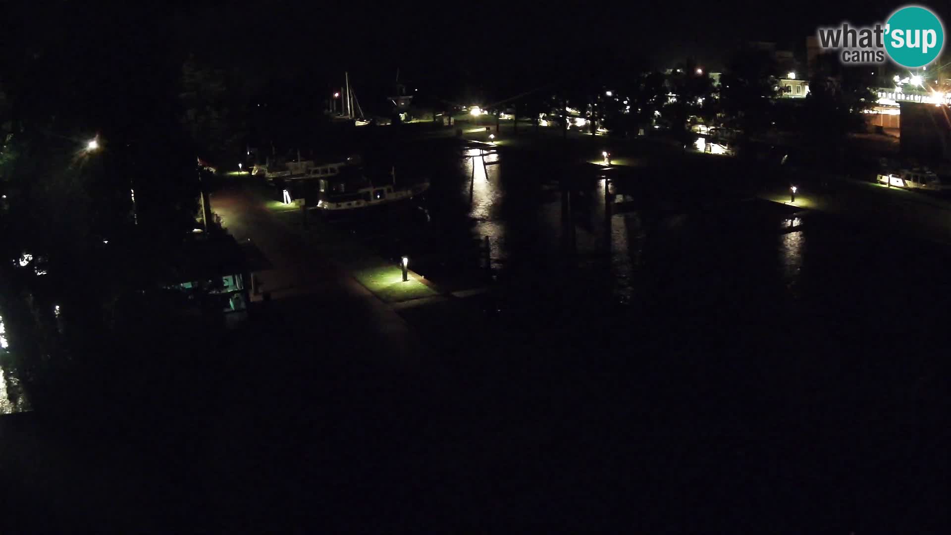 Joure harbour webcam – windmill view
