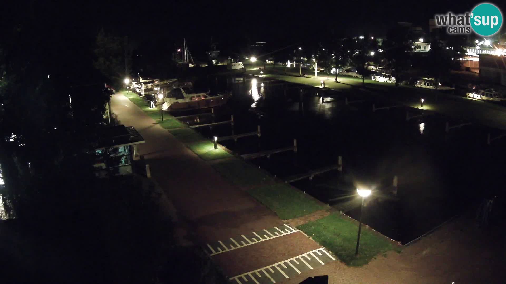 La marina di Joure livecam  – Vista del Mulino a vento