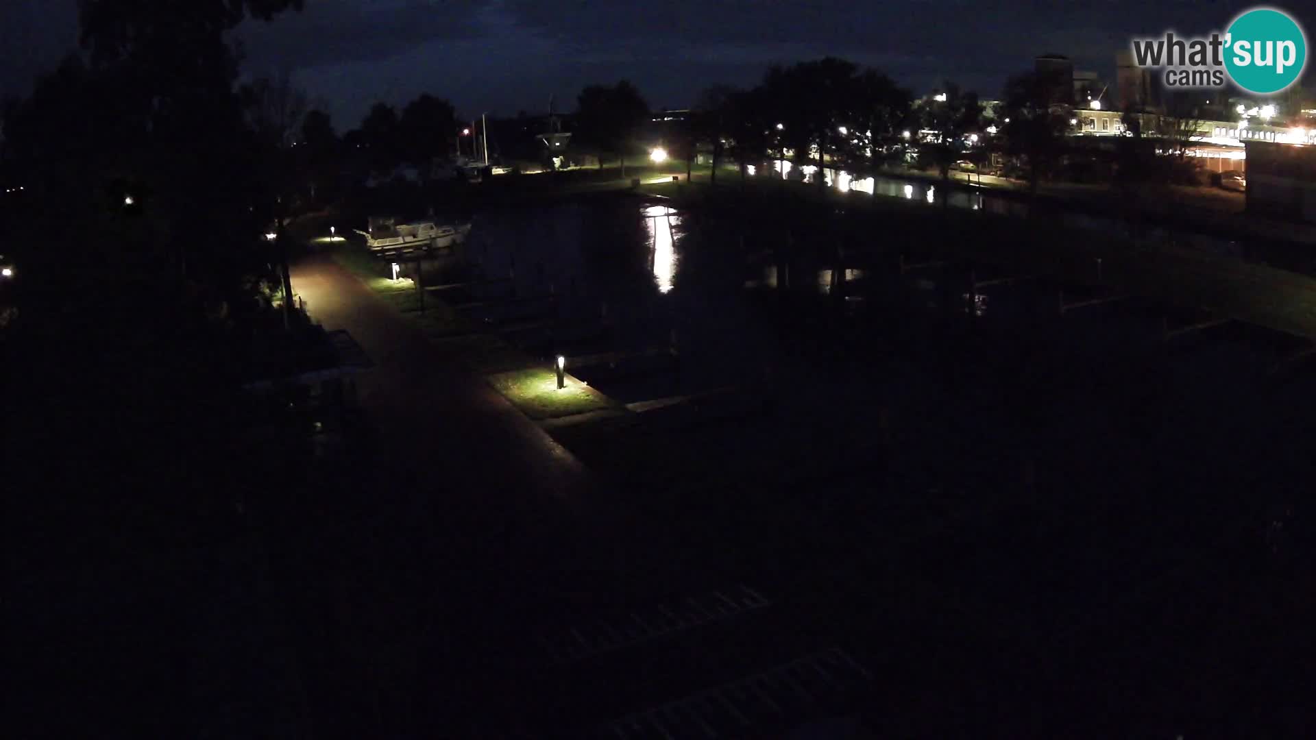 La marina di Joure livecam  – Vista del Mulino a vento