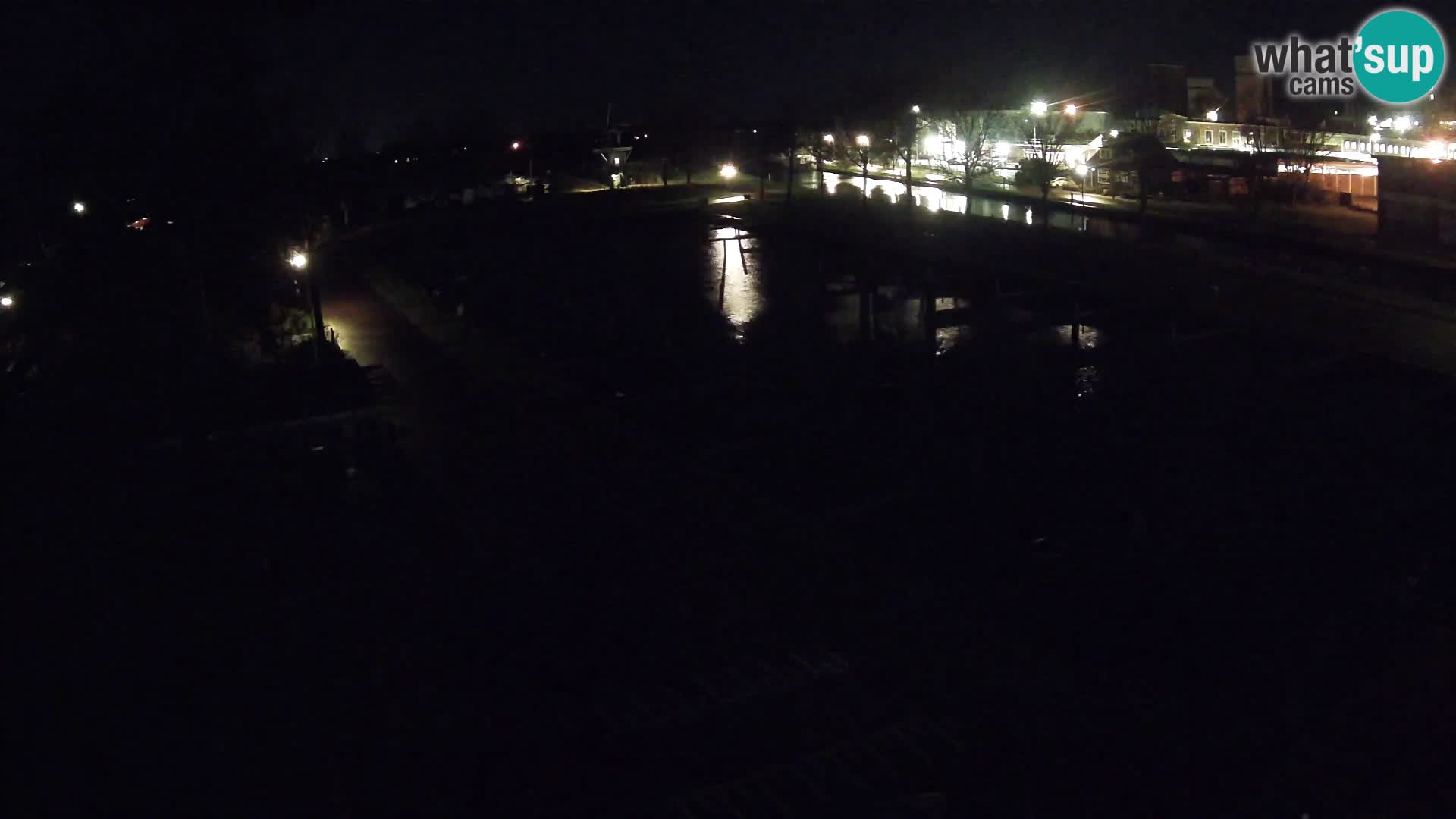 La marina di Joure livecam  – Vista del Mulino a vento