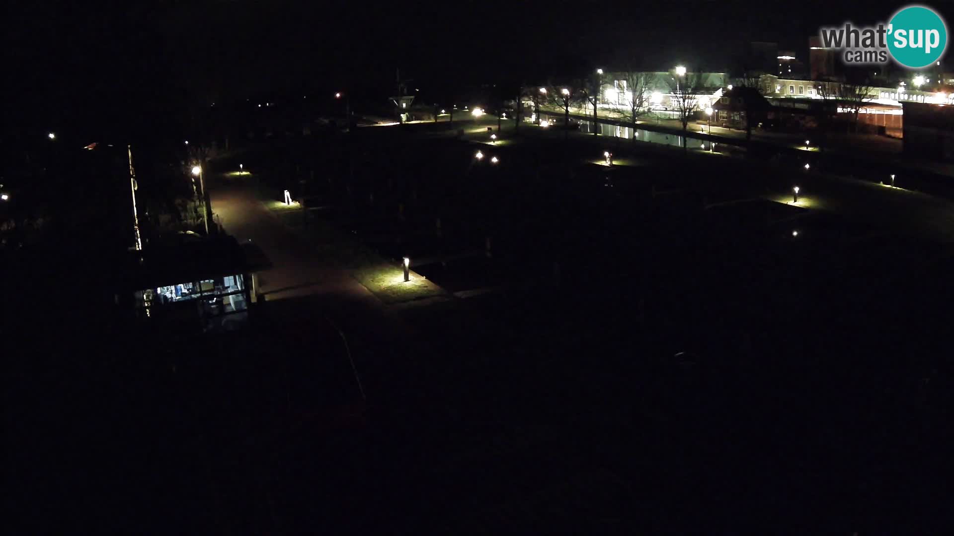 Le port de Joure webcam – vue du moulin à vent