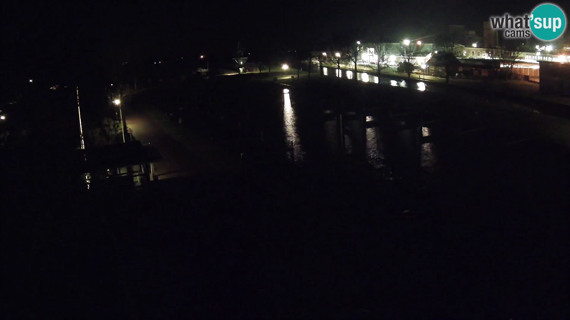 Le port de Joure webcam – vue du moulin à vent