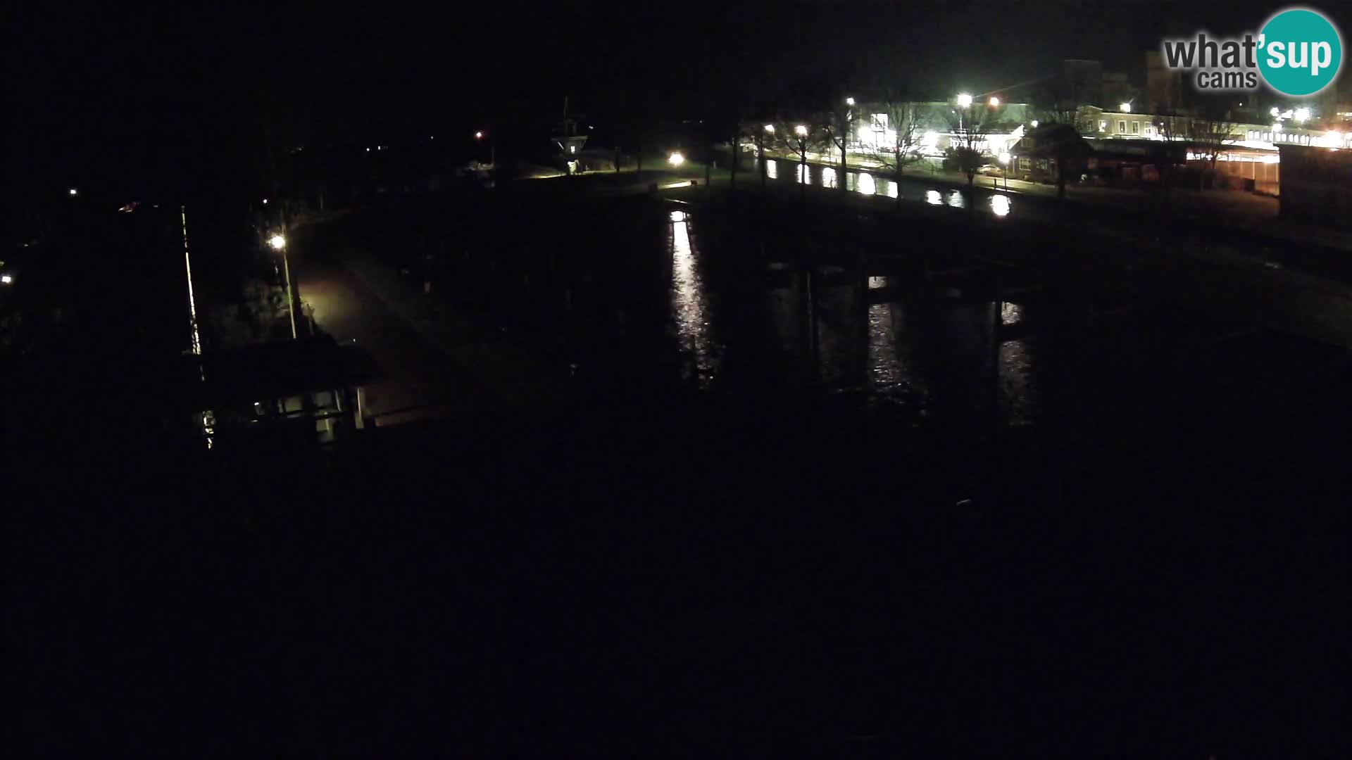 Le port de Joure webcam – vue du moulin à vent