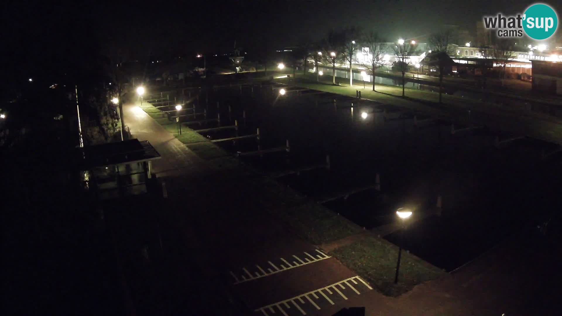 La marina di Joure livecam  – Vista del Mulino a vento