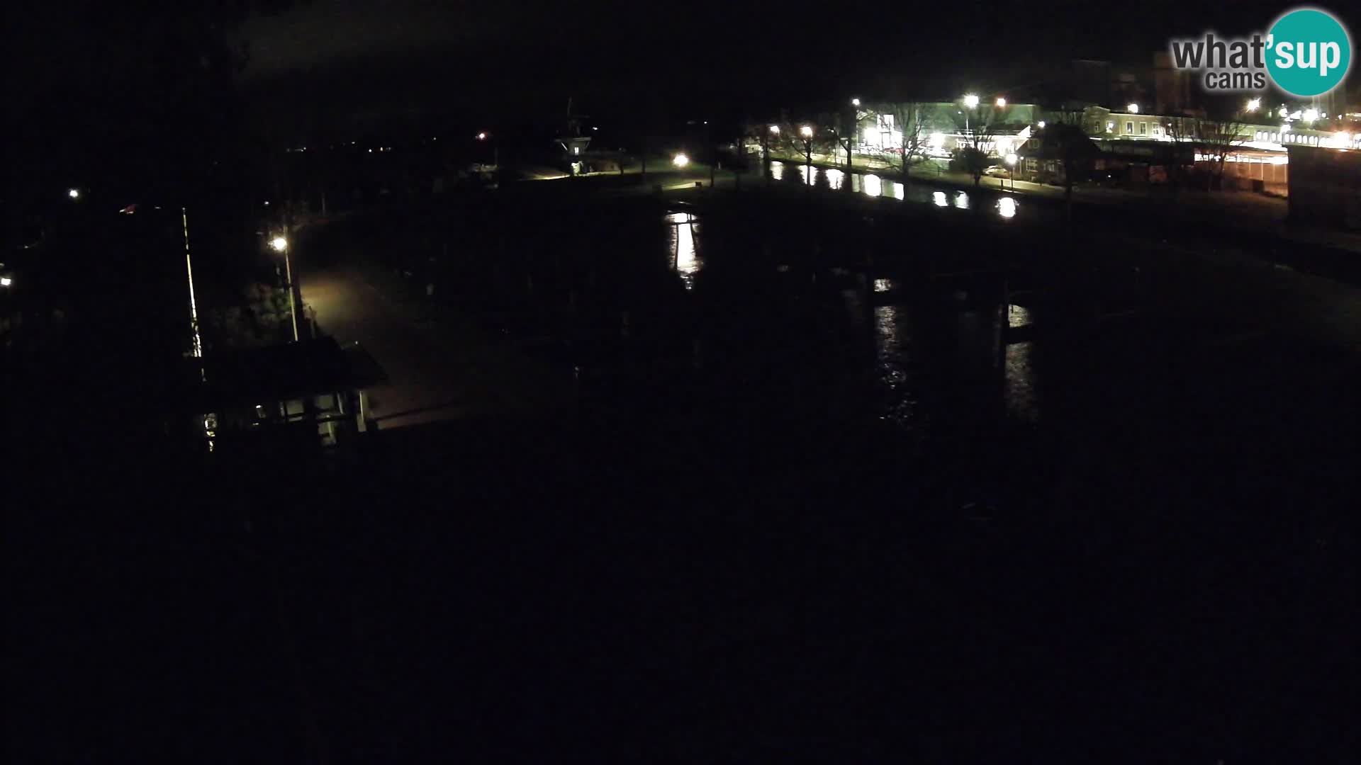 Le port de Joure webcam – vue du moulin à vent