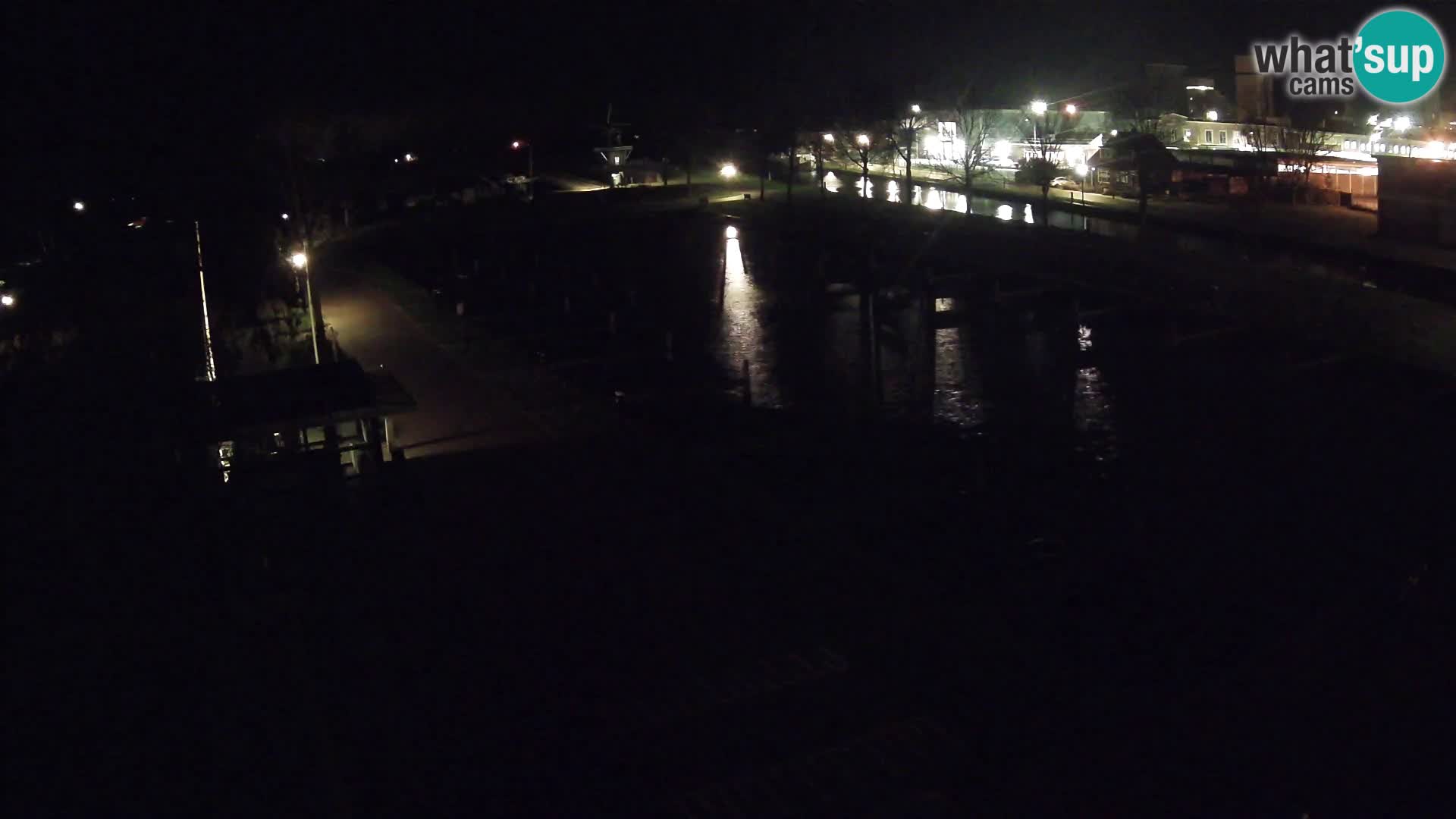 Le port de Joure webcam – vue du moulin à vent