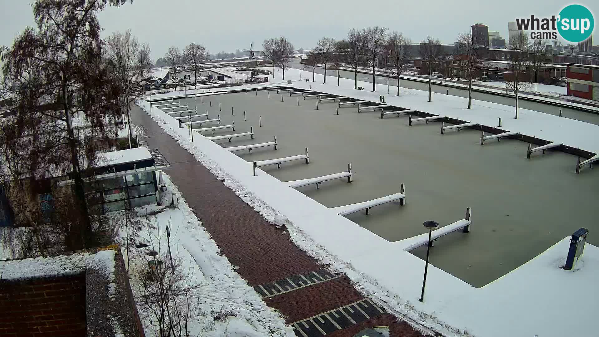 Spletna kamera Joure marina – Mlin na veter