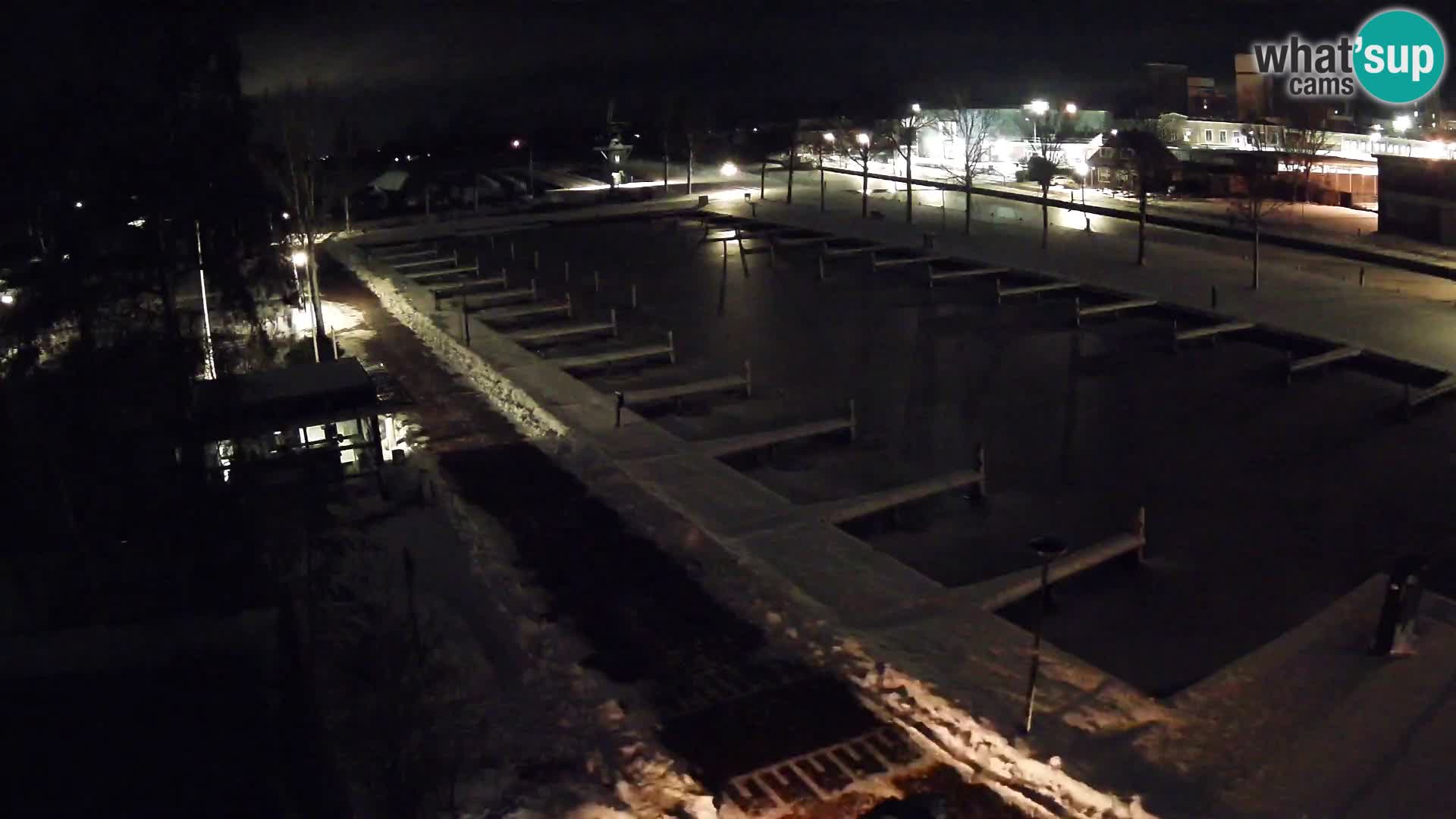 Le port de Joure webcam – vue du moulin à vent