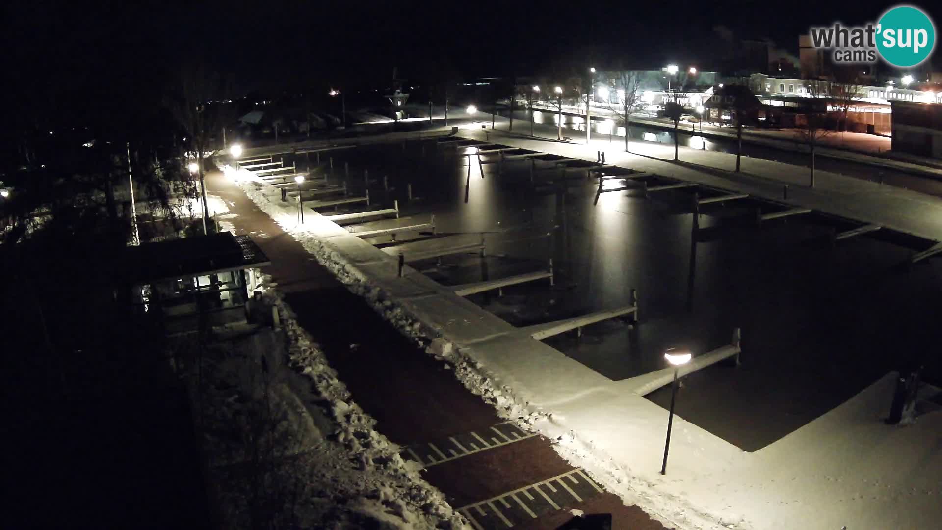 Le port de Joure webcam – vue du moulin à vent