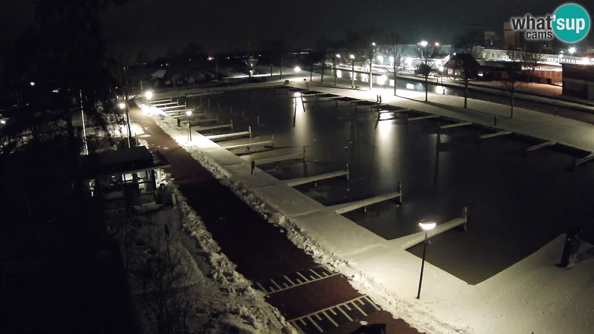 Le port de Joure webcam – vue du moulin à vent