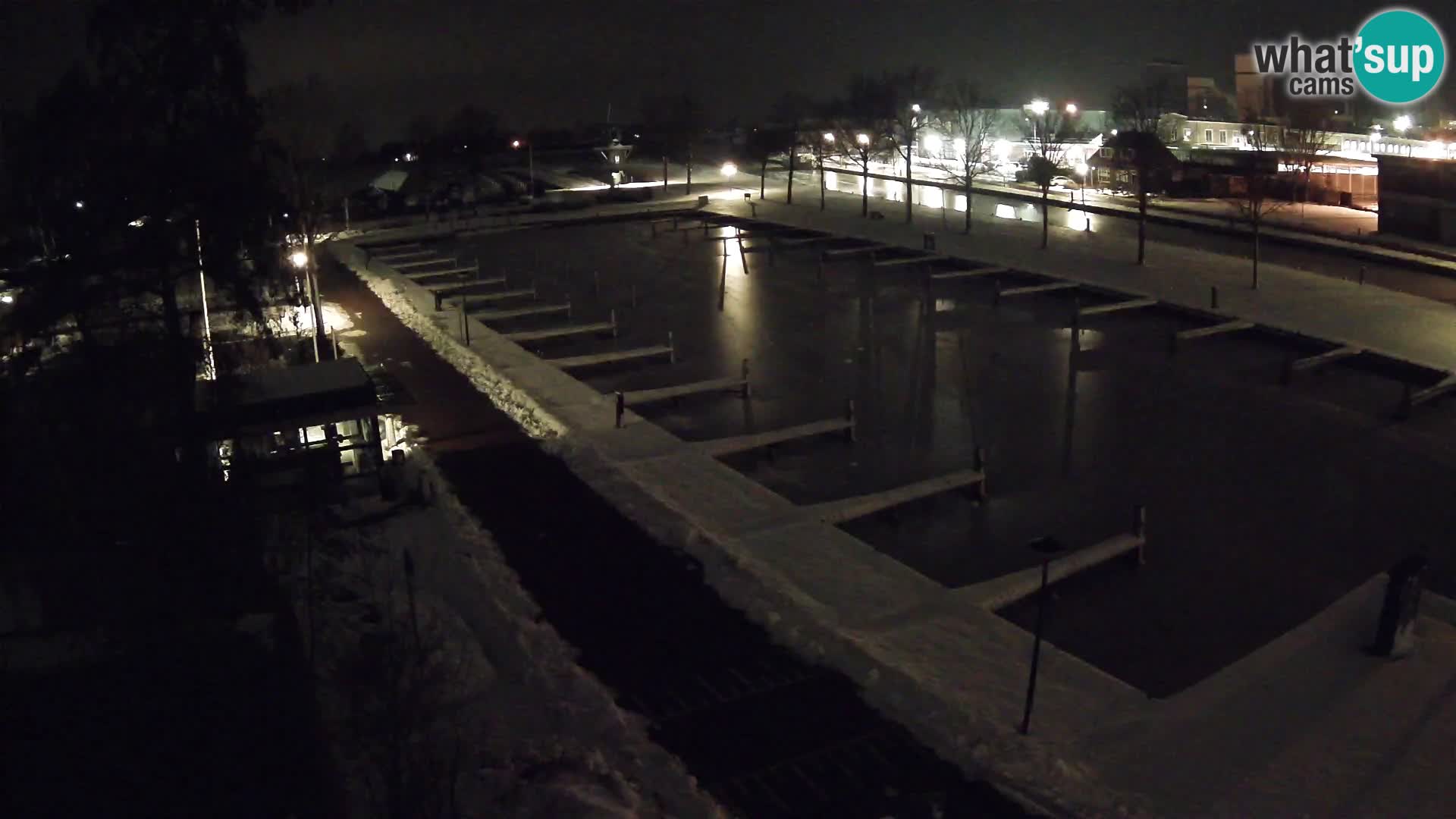 Le port de Joure webcam – vue du moulin à vent