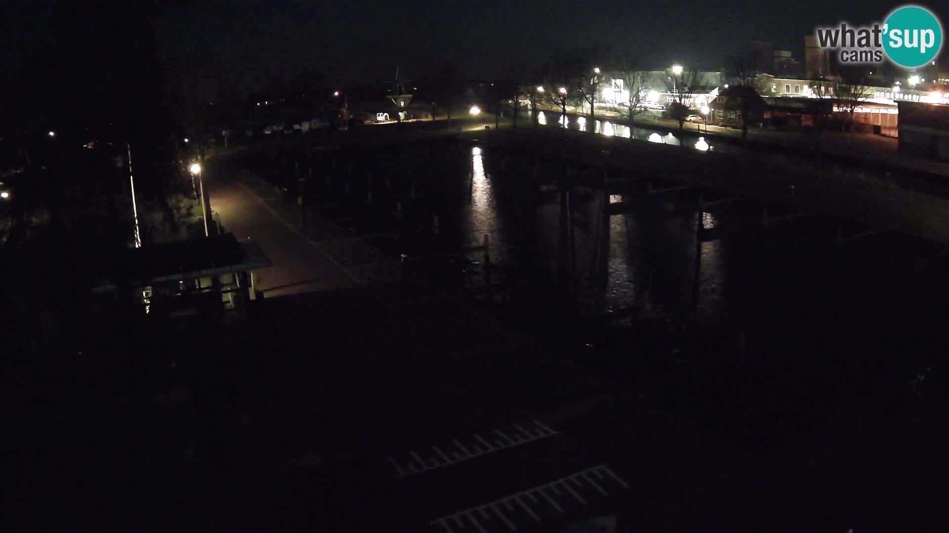 Le port de Joure webcam – vue du moulin à vent