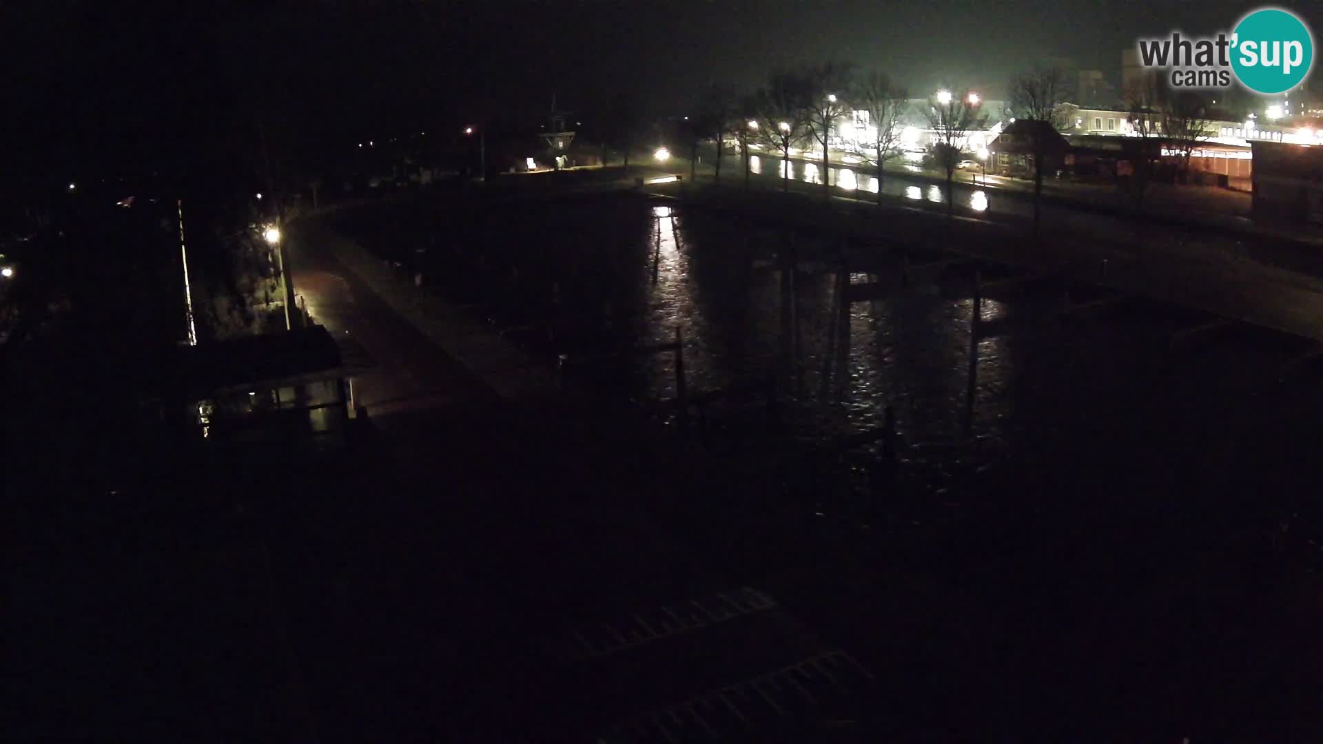 La marina di Joure livecam  – Vista del Mulino a vento