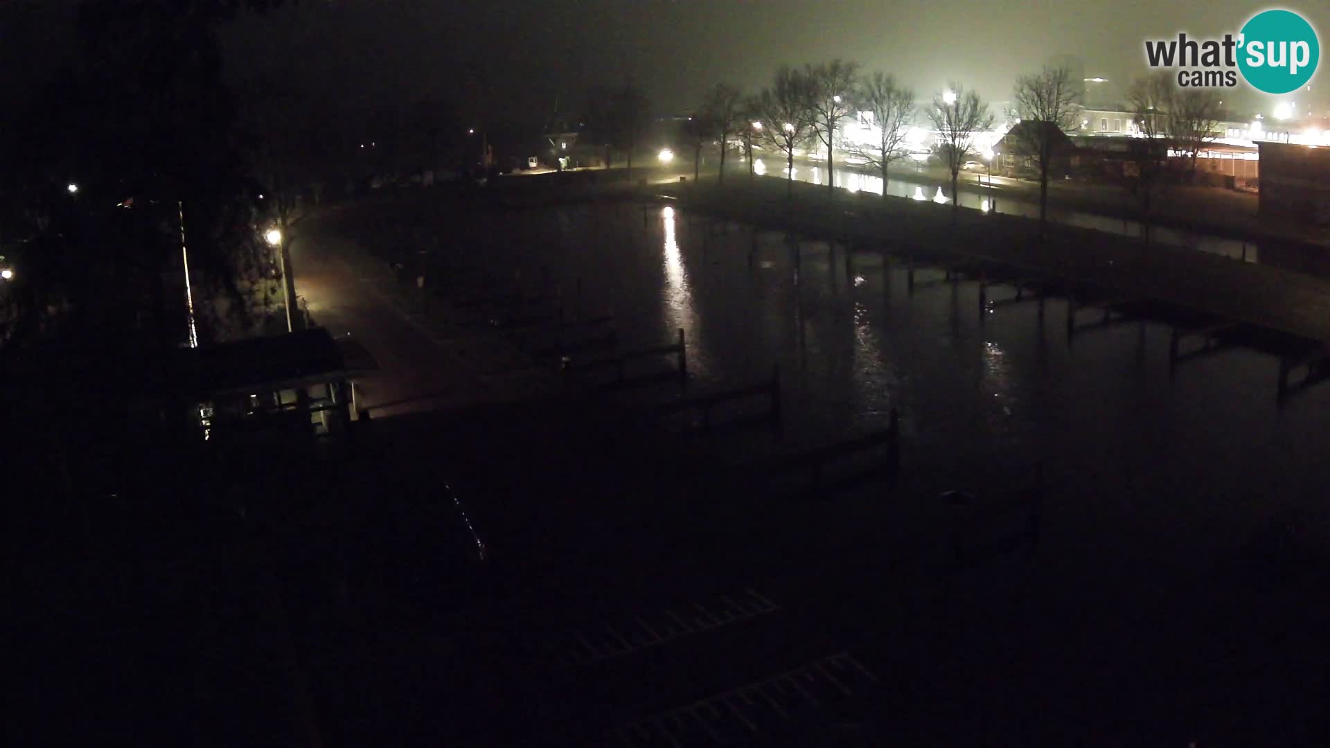 Le port de Joure webcam – vue du moulin à vent