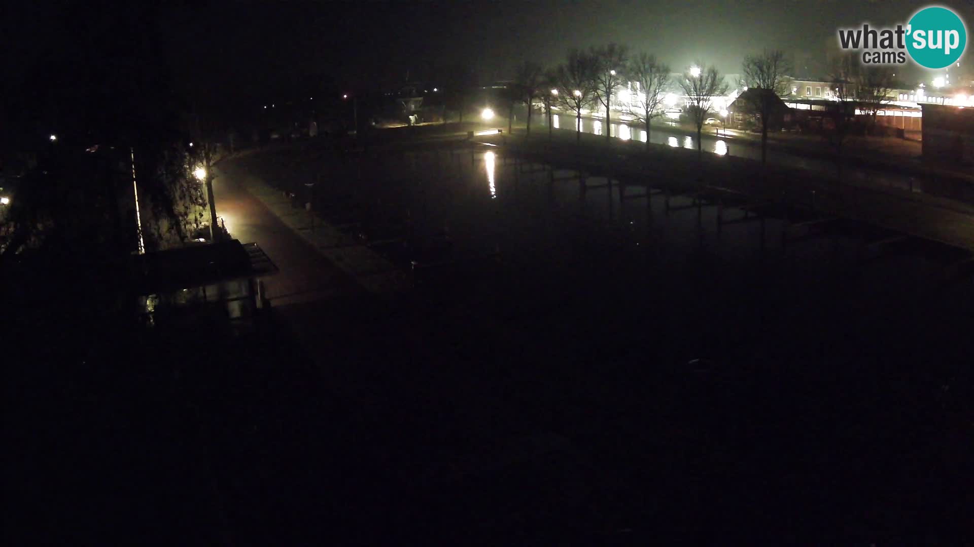 La marina di Joure livecam  – Vista del Mulino a vento