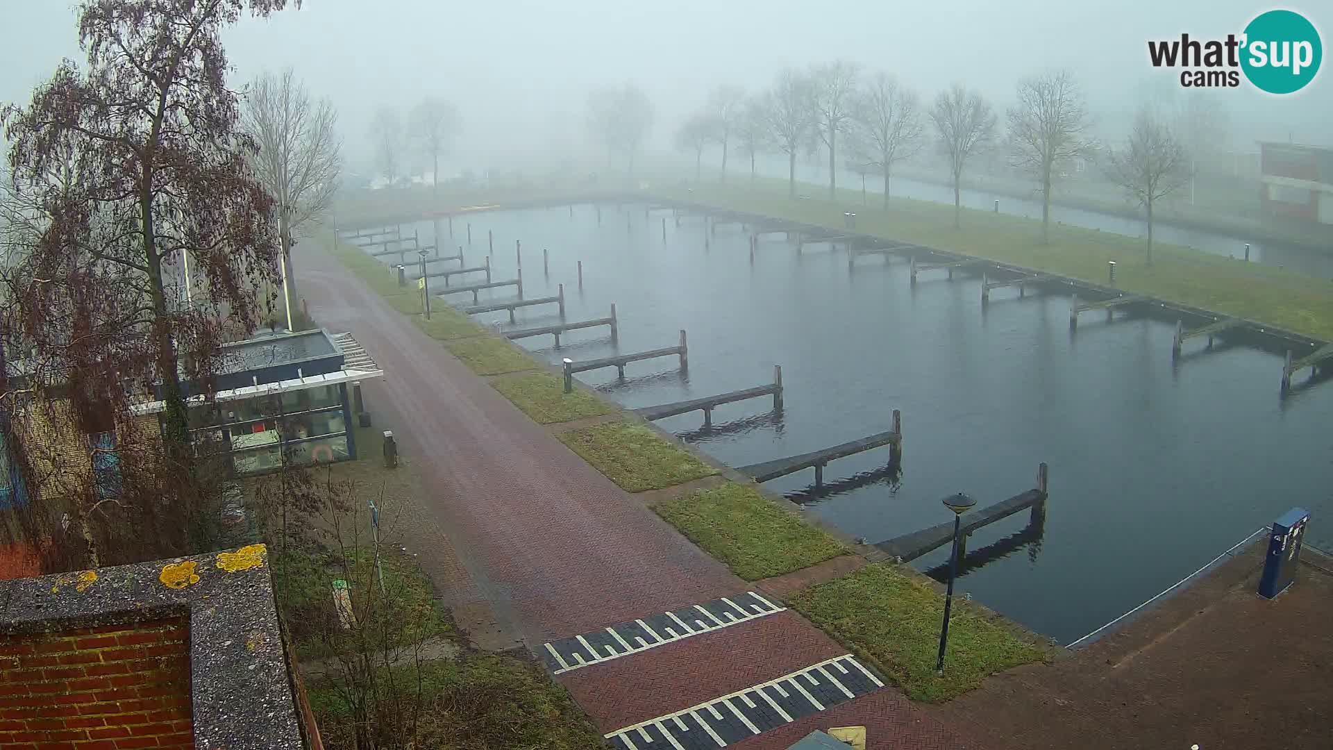 Le port de Joure webcam – vue du moulin à vent