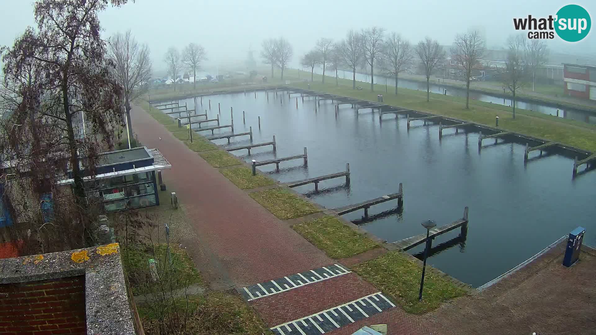 LIVE Joure Hafen webcam Windmühle