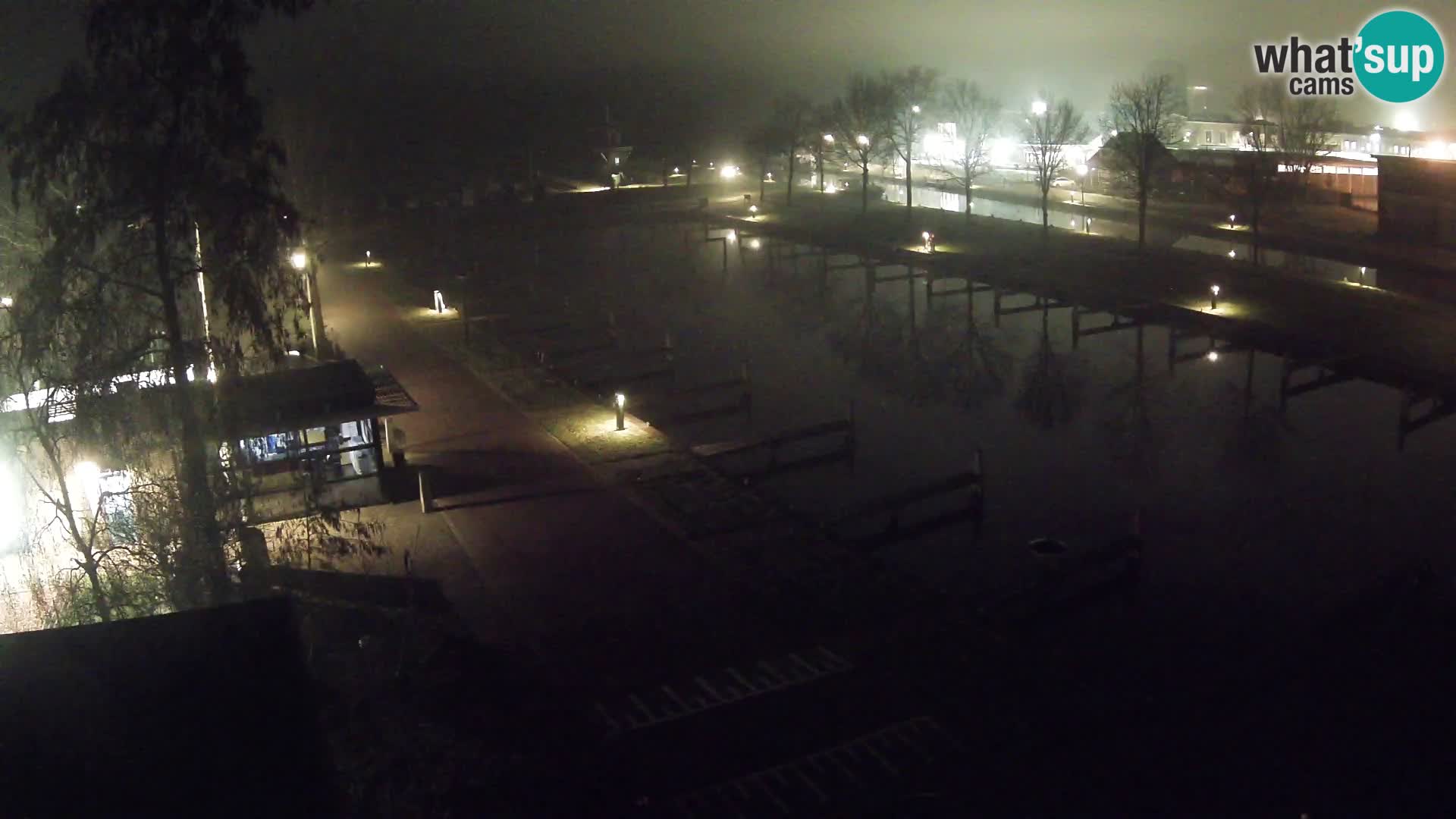 Le port de Joure webcam – vue du moulin à vent