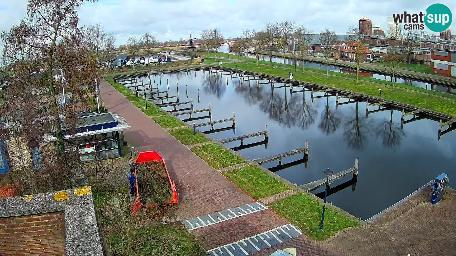 Camera en vivo Joure puerto – Molino de viento