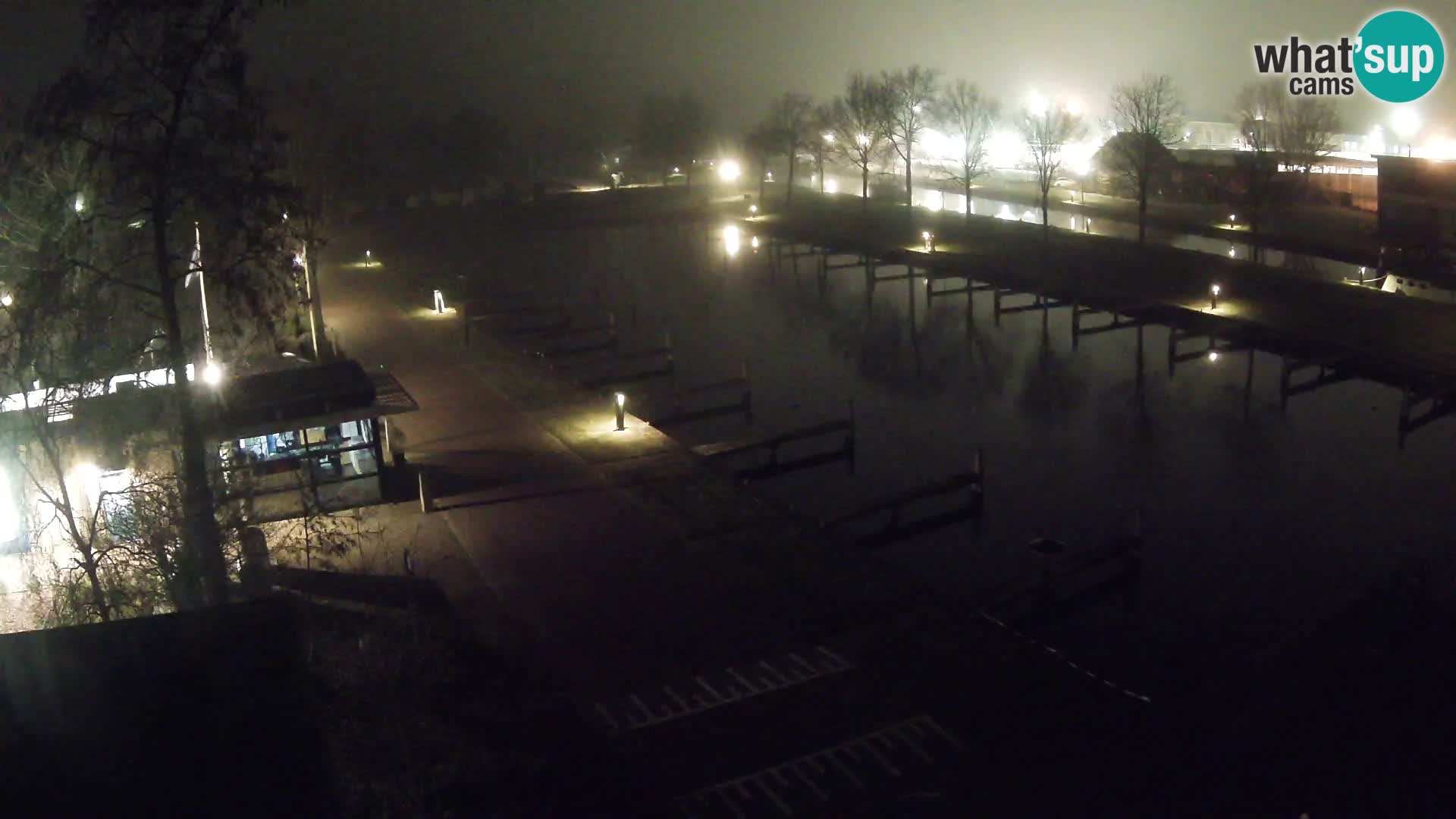 La marina di Joure livecam  – Vista del Mulino a vento