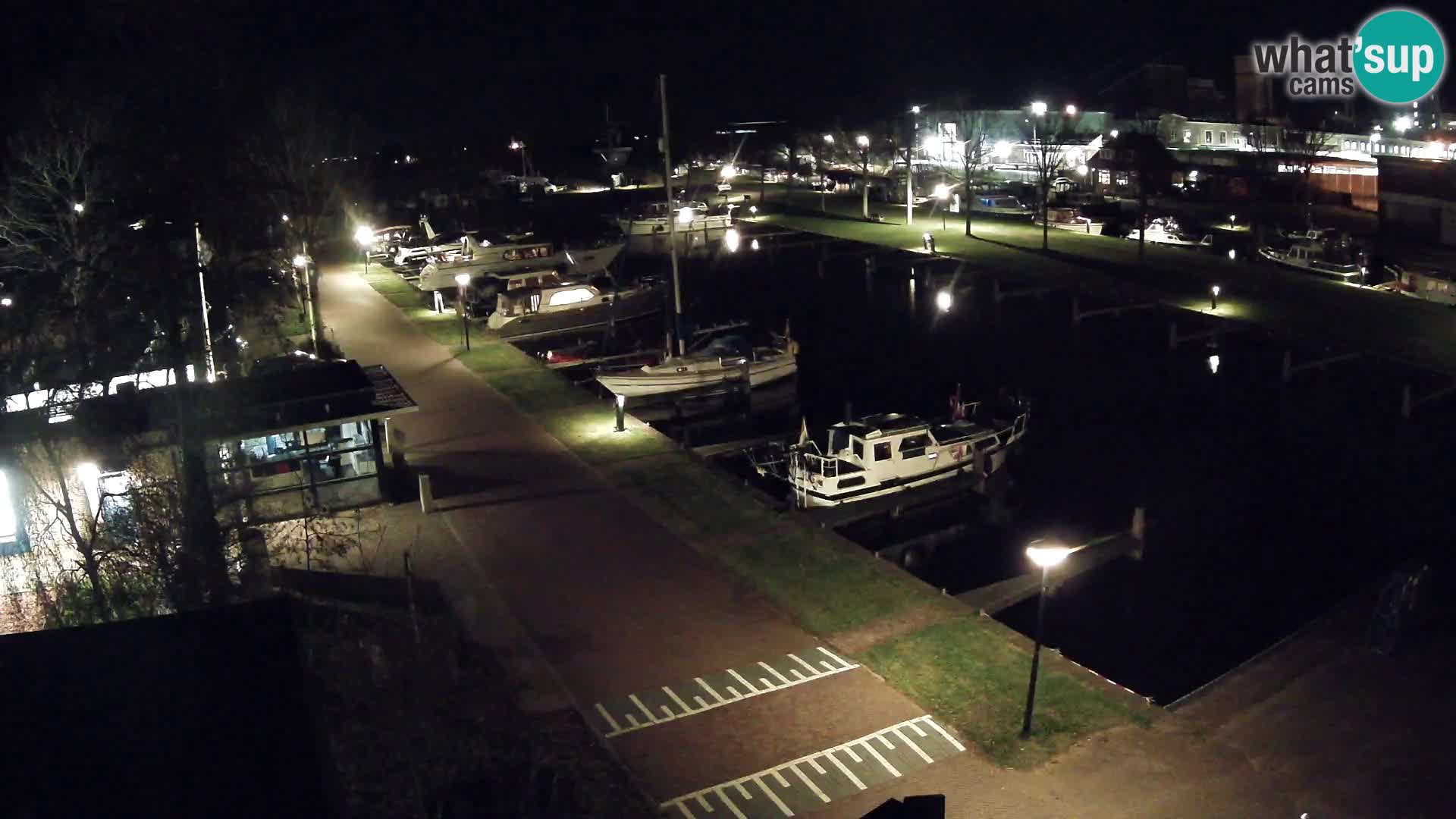 Le port de Joure webcam – vue du moulin à vent