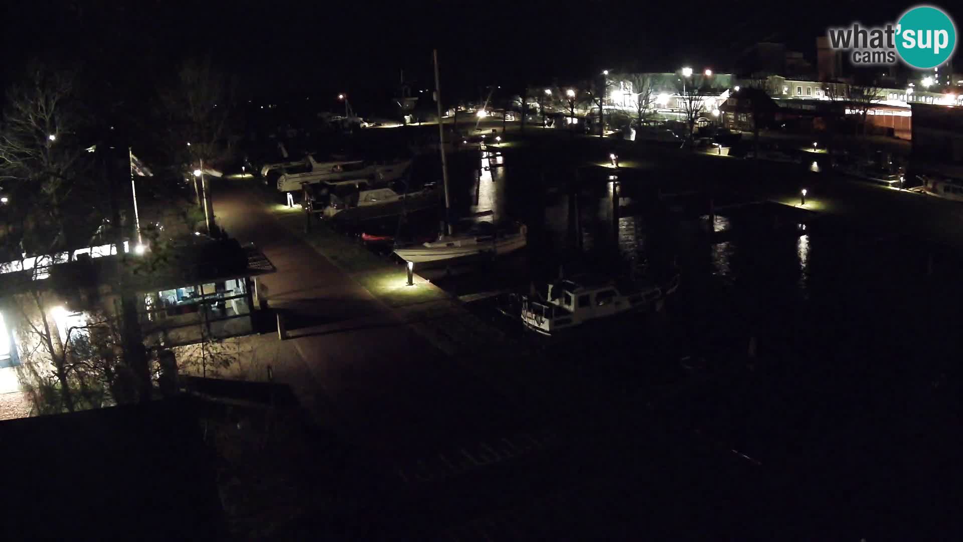 Le port de Joure webcam – vue du moulin à vent