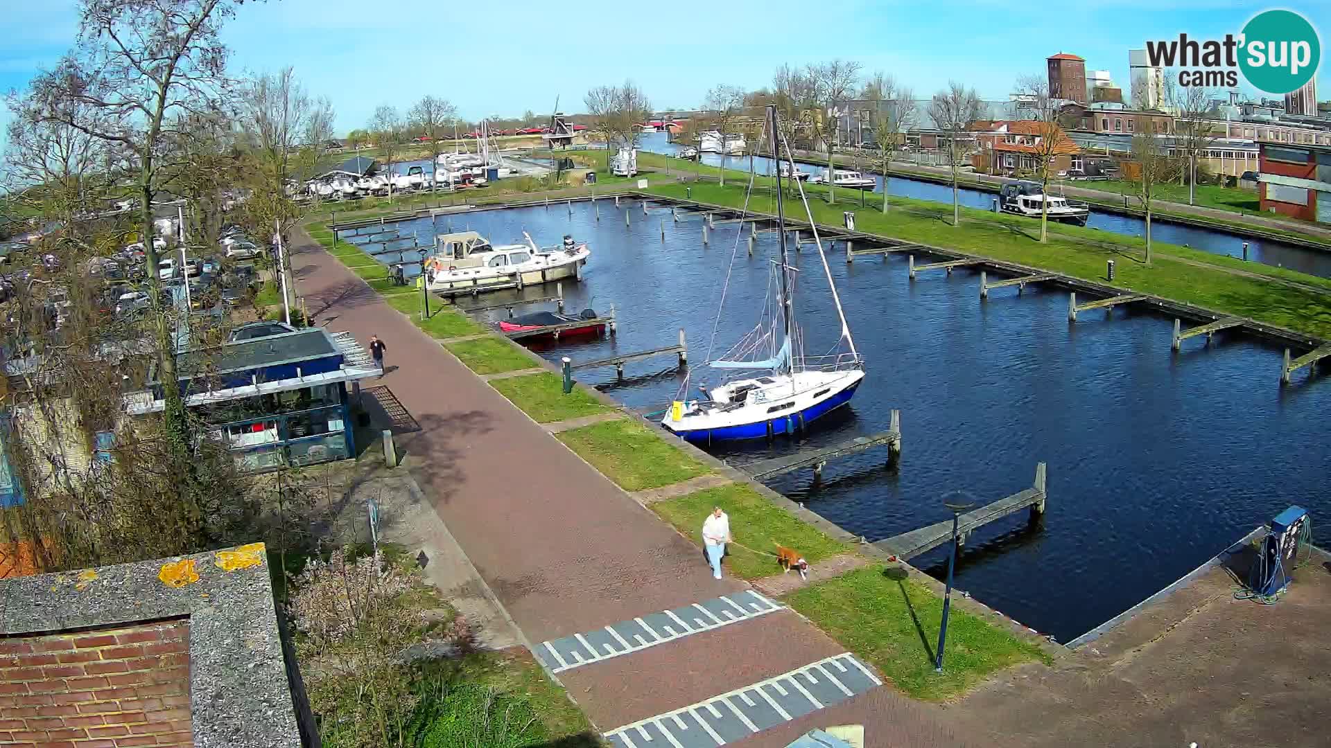 Spletna kamera Joure marina – Mlin na veter