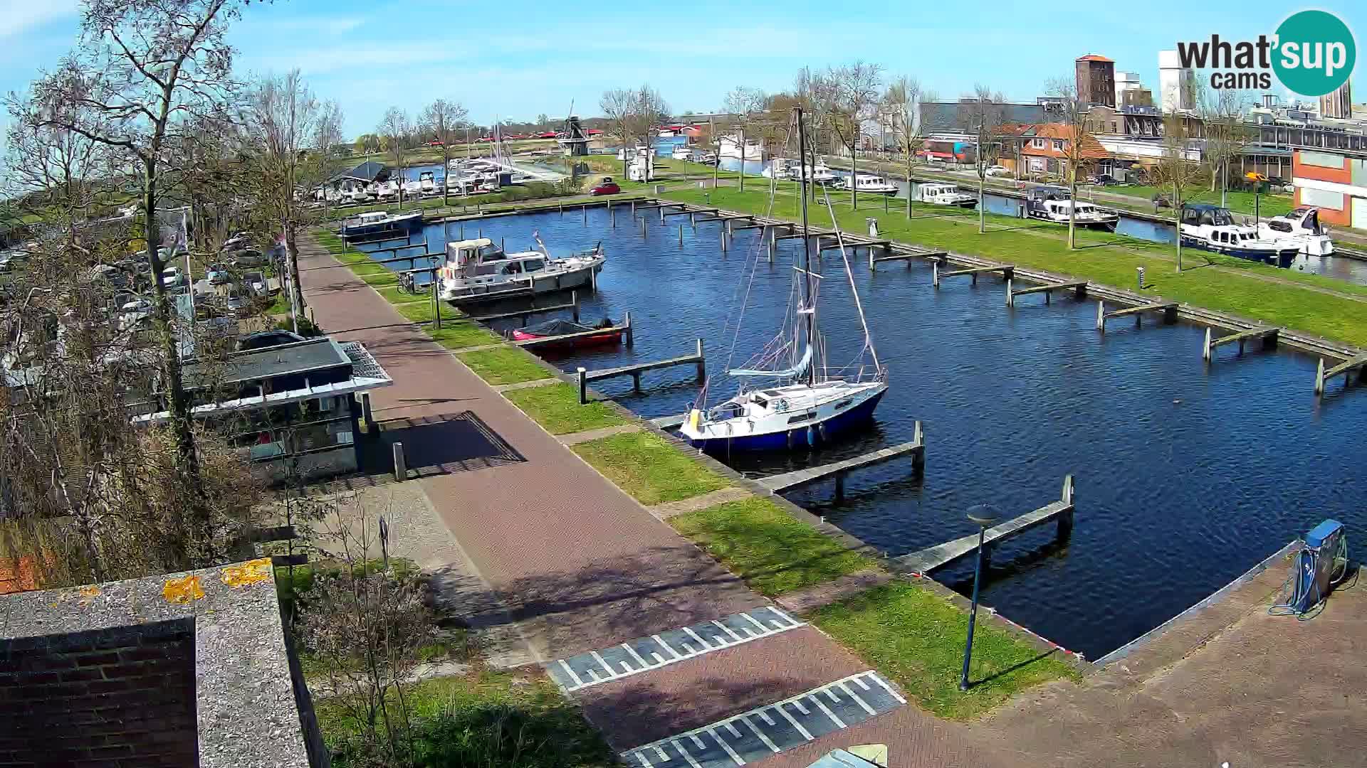 Camera en vivo Joure puerto – Molino de viento