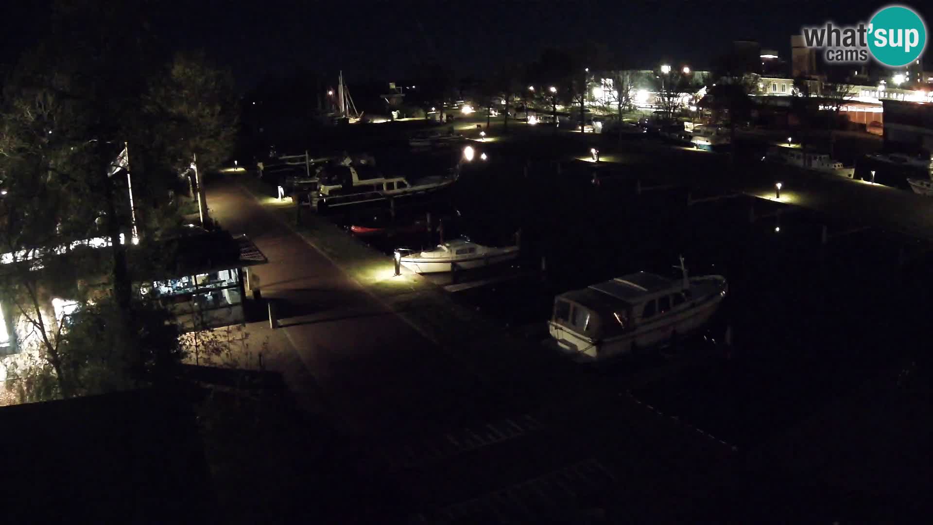 La marina di Joure livecam  – Vista del Mulino a vento