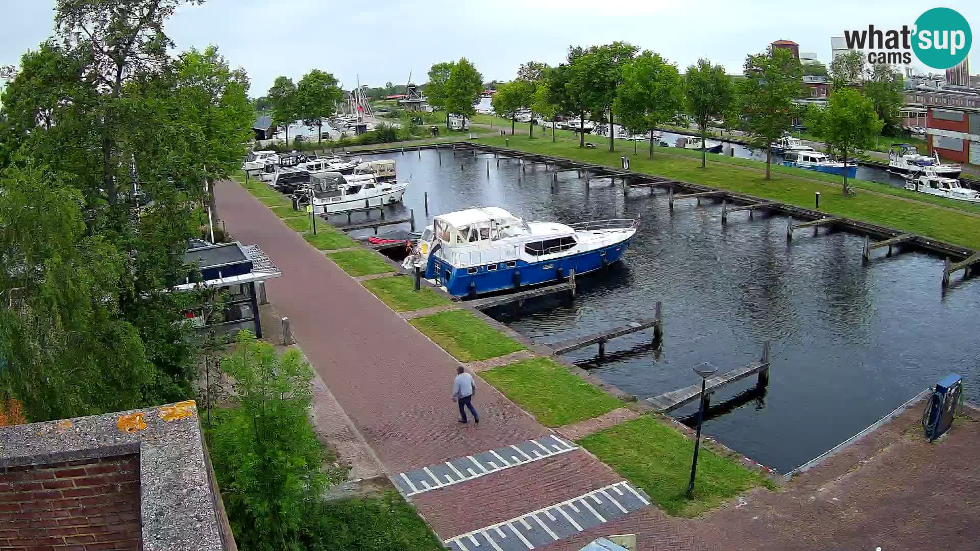 Spletna kamera Joure marina – Mlin na veter