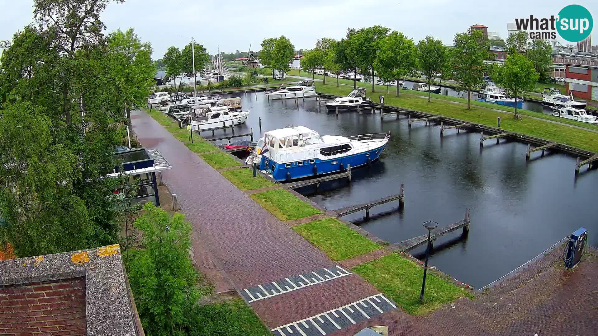 Spletna kamera Joure marina – Mlin na veter