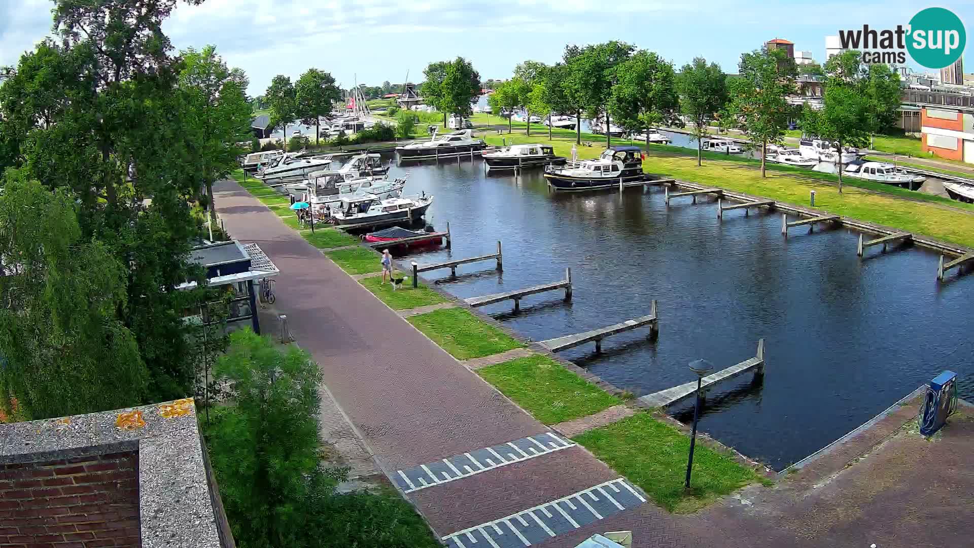 Camera en vivo Joure puerto – Molino de viento