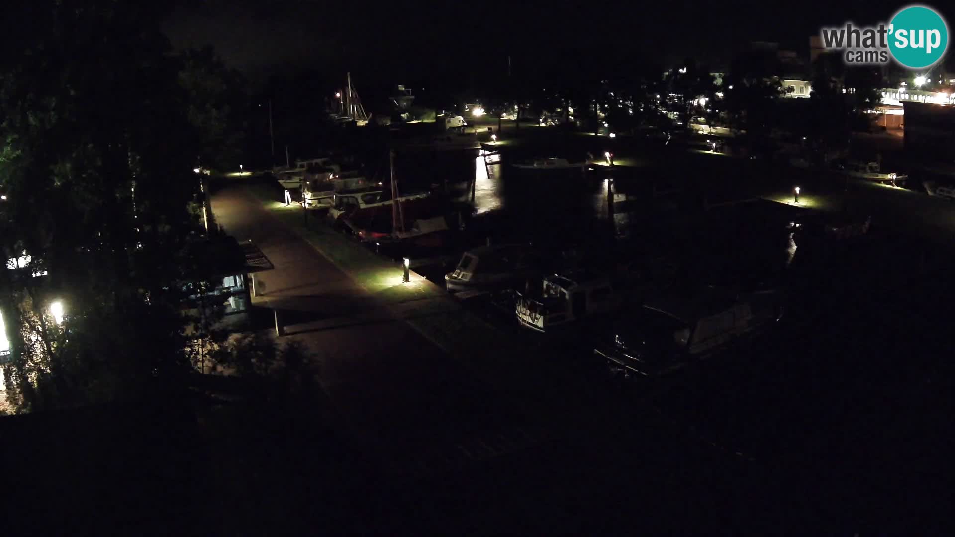 La marina di Joure livecam  – Vista del Mulino a vento