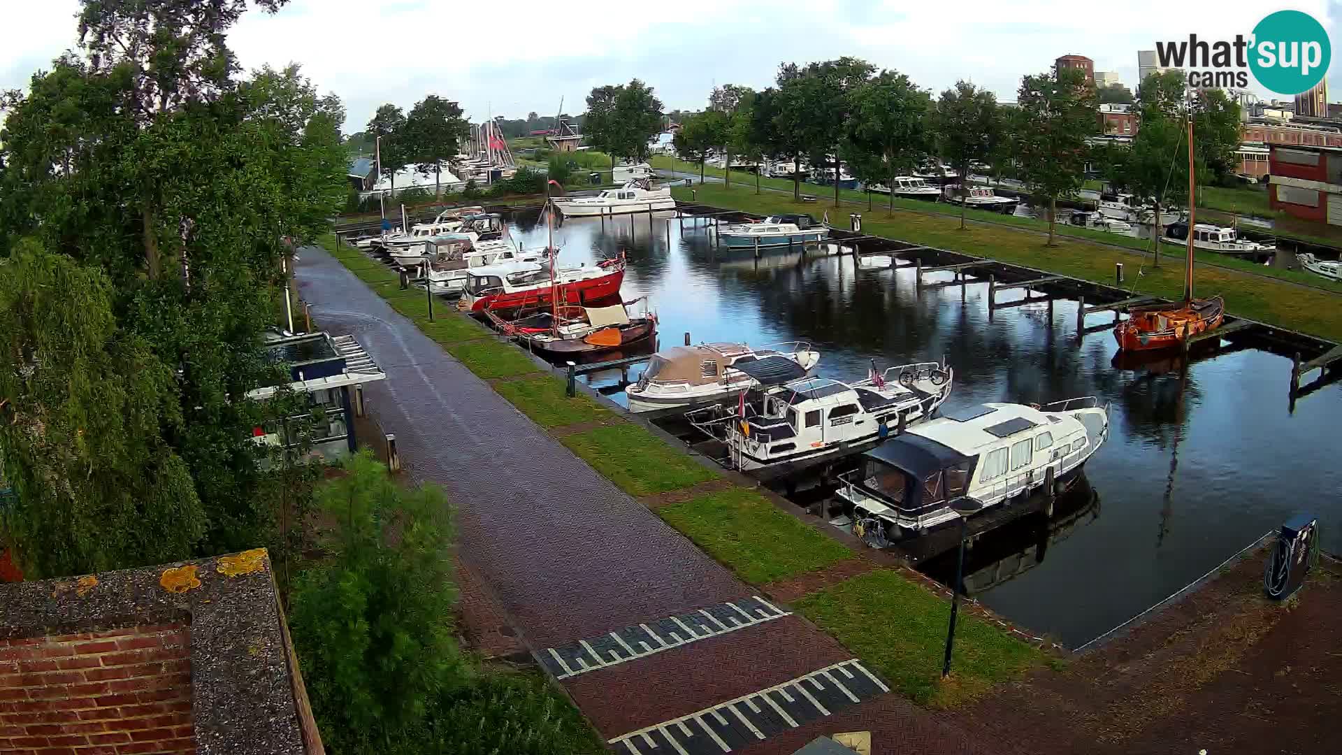 Spletna kamera Joure marina – Mlin na veter