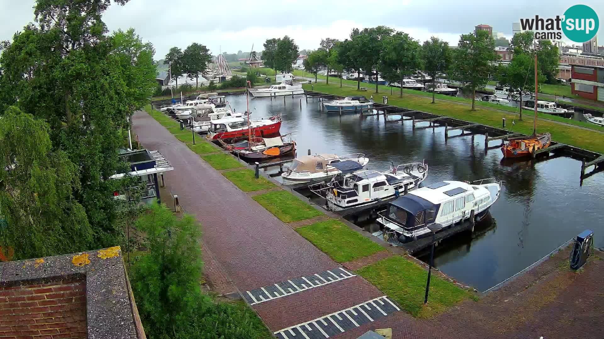 Spletna kamera Joure marina – Mlin na veter