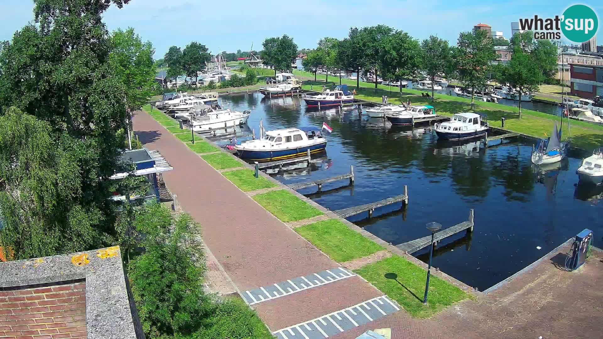 Spletna kamera Joure marina – Mlin na veter