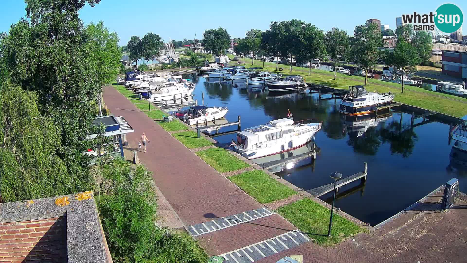 Camera en vivo Joure puerto – Molino de viento