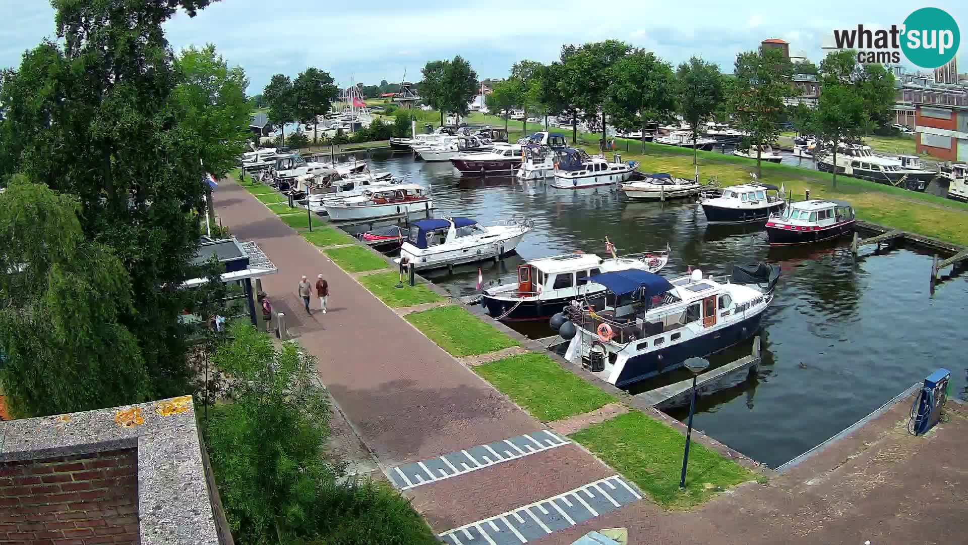 Spletna kamera Joure marina – Mlin na veter