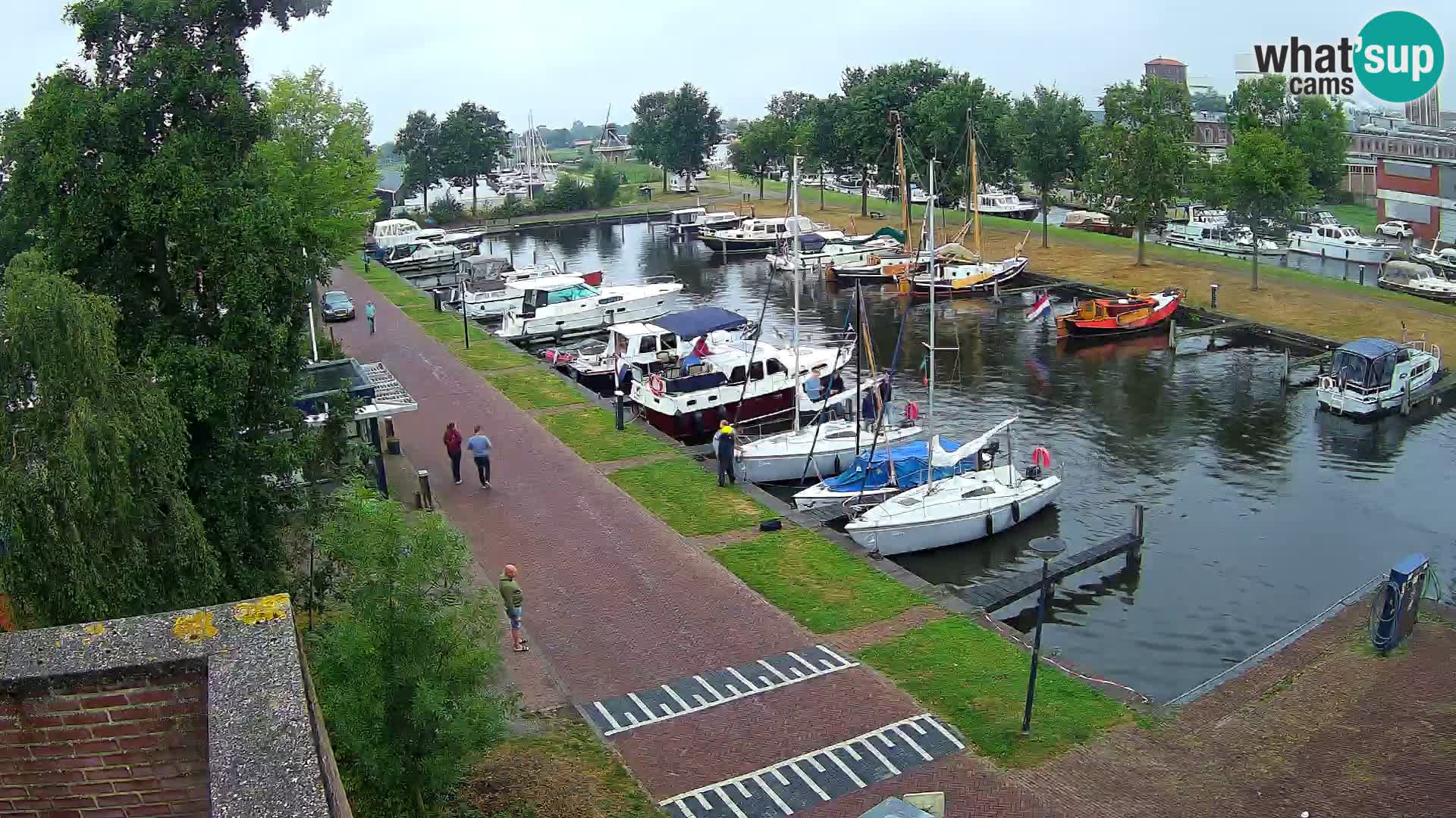 Spletna kamera Joure marina – Mlin na veter